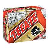 Tecate Mexican Beer 12 Oz Left Picture